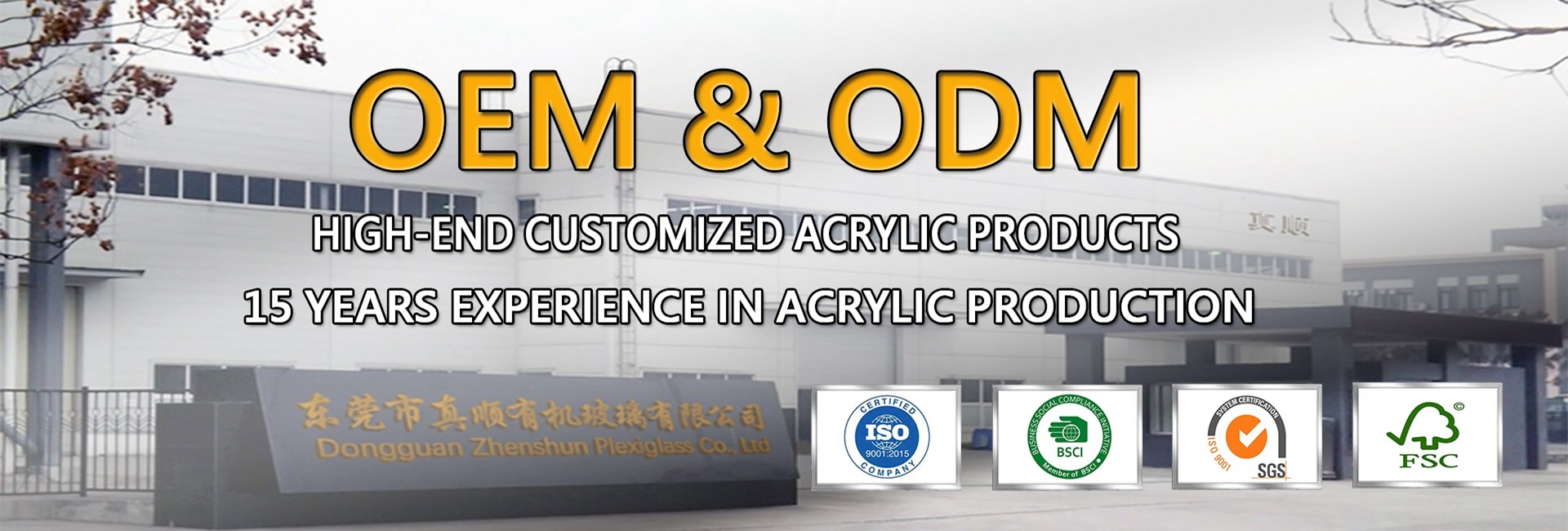 chất lượng Màn hình Acrylic nhà máy sản xuất